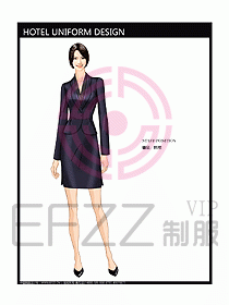 酒店經(jīng)理服裝設(shè)計(jì)圖325
