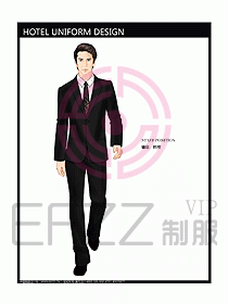 酒店經(jīng)理服裝設(shè)計(jì)圖329