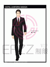 酒店經(jīng)理服裝設(shè)計(jì)圖331