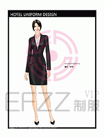 酒店經(jīng)理服裝設(shè)計(jì)圖332