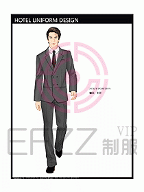 酒店經(jīng)理服裝設(shè)計(jì)圖344