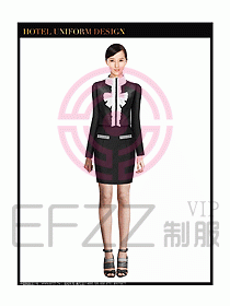 女秋冬職業(yè)裝設計圖866