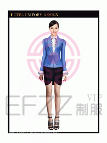 女秋冬職業(yè)裝設計圖879