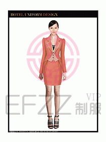 女秋冬職業(yè)裝設計圖883