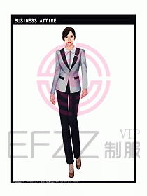女秋冬職業(yè)裝設(shè)計(jì)圖901
