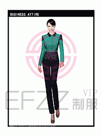 女秋冬職業(yè)裝設(shè)計(jì)圖903