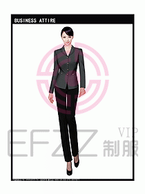 女秋冬職業(yè)裝設(shè)計圖905