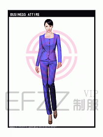 女秋冬職業(yè)裝設(shè)計(jì)圖910