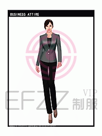 女秋冬職業(yè)裝設(shè)計圖930