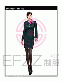 女秋冬職業(yè)裝設(shè)計圖932