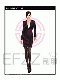 女秋冬職業(yè)裝設(shè)計圖942