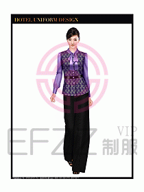 西餐咨客制服設(shè)計(jì)圖337