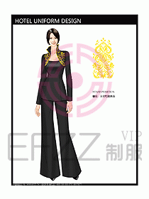 桑拿會所服務(wù)員制服設(shè)計圖272