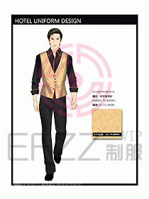 桑拿會(huì)所服務(wù)員制服設(shè)計(jì)圖280