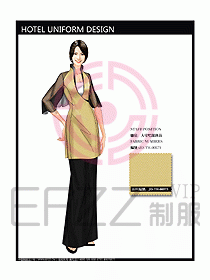 桑拿會(huì)所服務(wù)員制服設(shè)計(jì)圖277