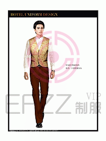 桑拿會(huì)所服務(wù)員制服設(shè)計(jì)圖284