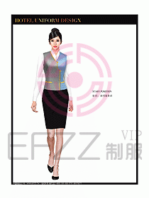 桑拿會所服務(wù)員制服設(shè)計圖292