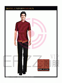 桑拿會所服務員制服設計圖300