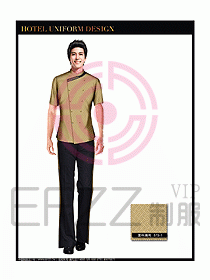 桑拿會所服務(wù)員制服設(shè)計圖301