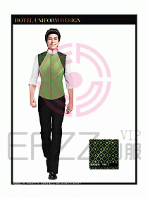 桑拿會所服務員制服設計圖306