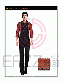 星級(jí)酒店門童制服設(shè)計(jì)圖799