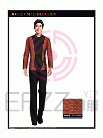 酒店前臺服務(wù)員制服設(shè)計圖607