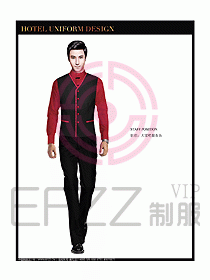 酒店西餐服務(wù)員制服設(shè)計圖812