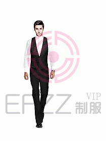 酒店西餐服務(wù)員制服設(shè)計圖821