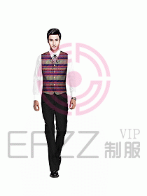 酒店西餐服務(wù)員制服設(shè)計(jì)圖827