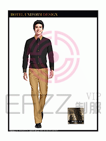 酒店西餐服務(wù)員制服設(shè)計(jì)圖836