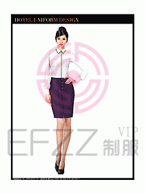 酒店西餐服務(wù)員制服設(shè)計(jì)圖841