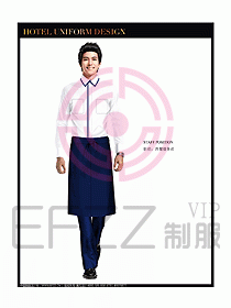 酒店西餐服務(wù)員制服設(shè)計(jì)圖843