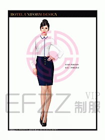 酒店西餐服務(wù)員制服設(shè)計圖849